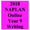 2018 Kilbaha Interactive NAPLAN Trial Test Writing Year 9